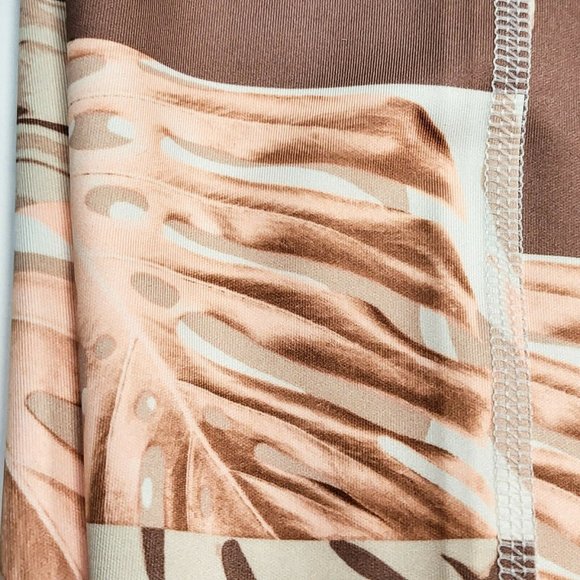 Nike Dry Leggings Women's Tight Crop Length Running Training Sport DD2291-133 - Picture 6 of 12